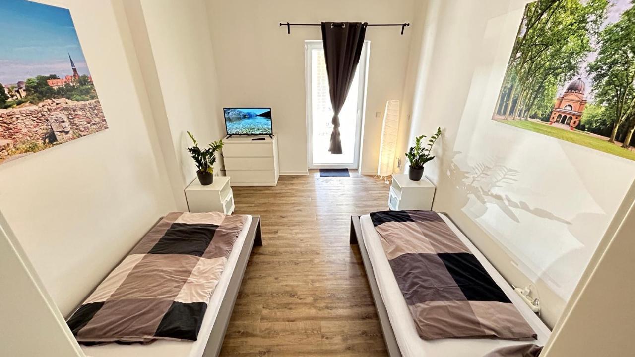 Citywohnungen Halle Am Riebeckplatz Dış mekan fotoğraf